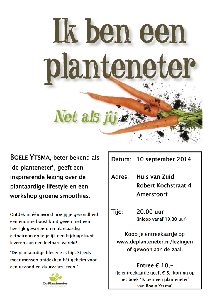 Flyer lezing Amersfoort 10-9-14